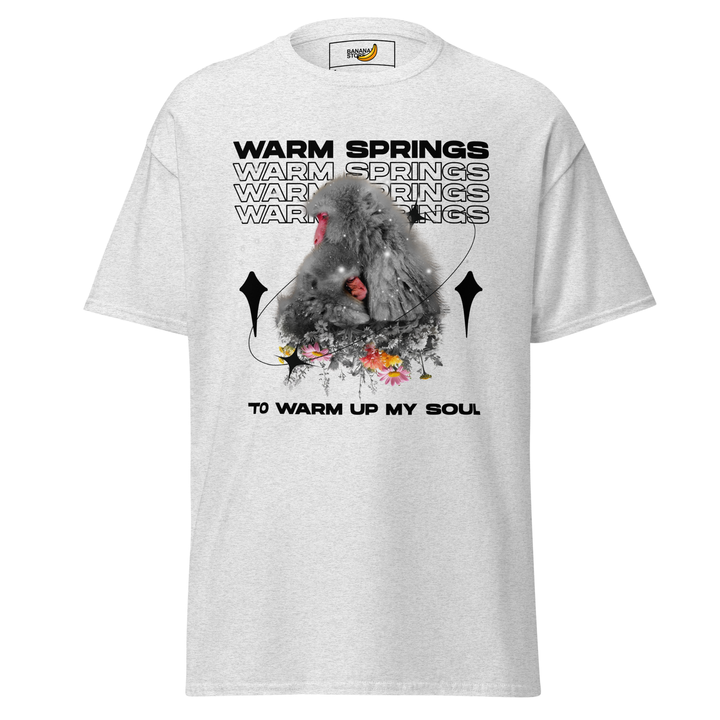 WARM SRPINGS Unisex Tee - White