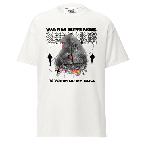 WARM SRPINGS Unisex Tee - White