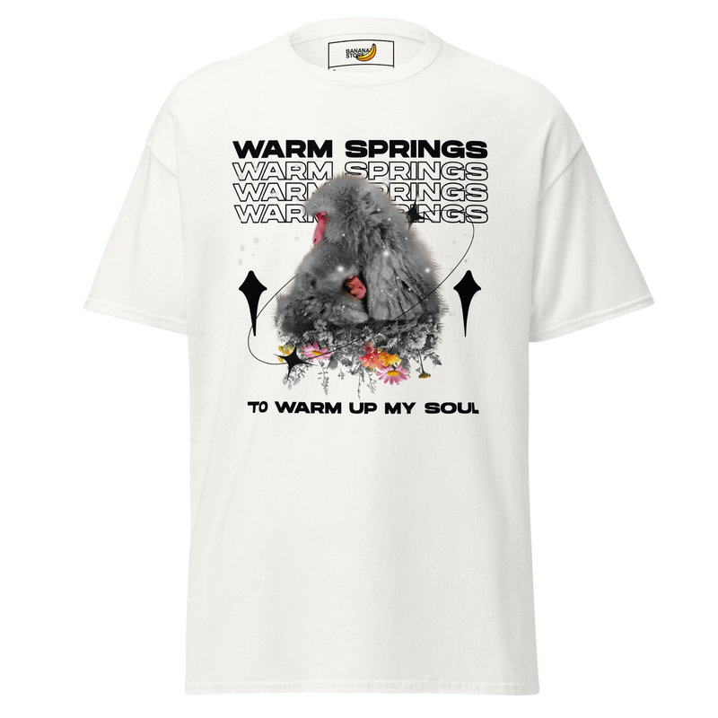 WARM SRPINGS Unisex Tee - White