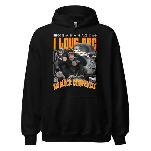 I LOVE BBC Unisex Hoodie - Dark