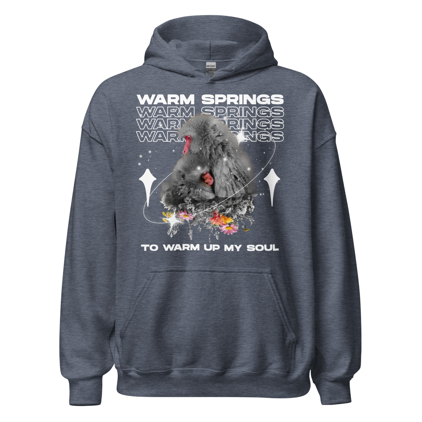 WARM SPRINGS Unisex Hoodie - Dark