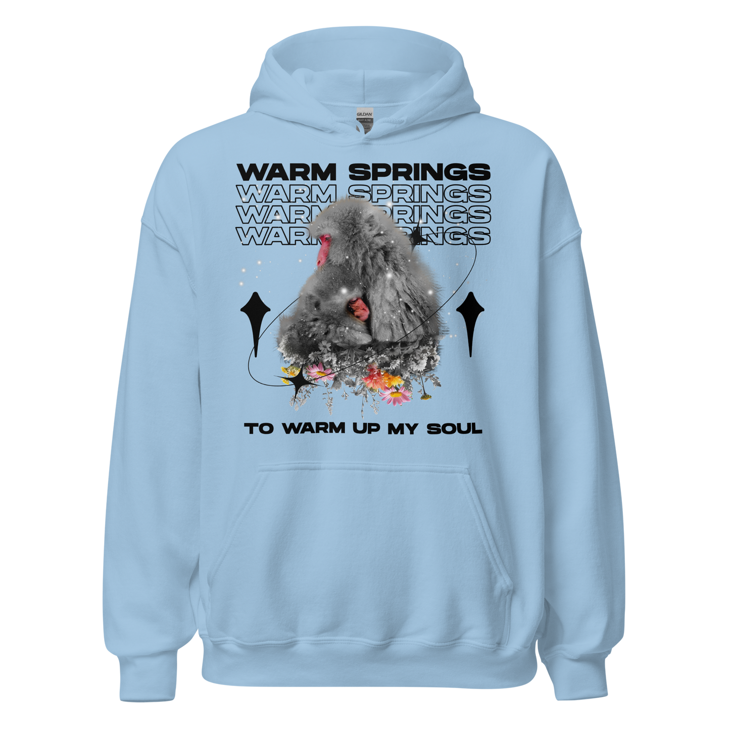 WARM SRPINGS Unisex Hoodie - Light