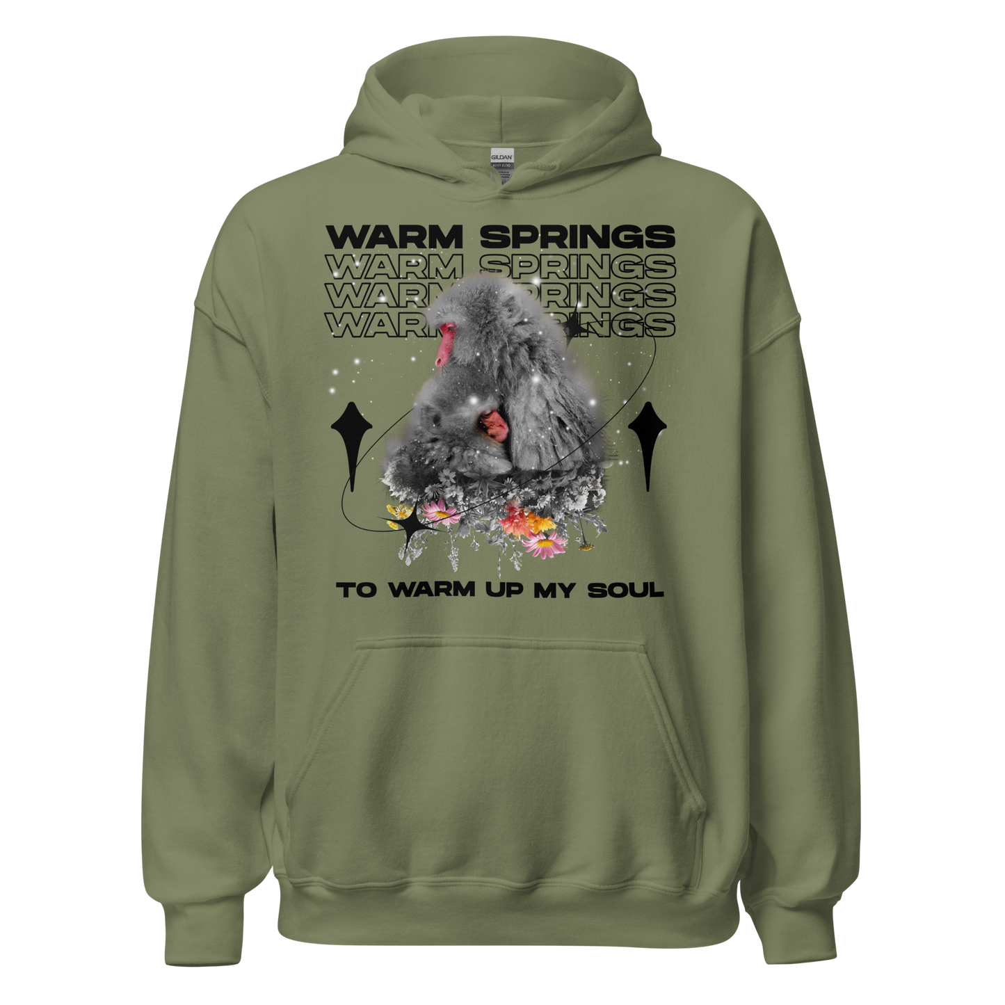 WARM SRPINGS Unisex Hoodie - Light