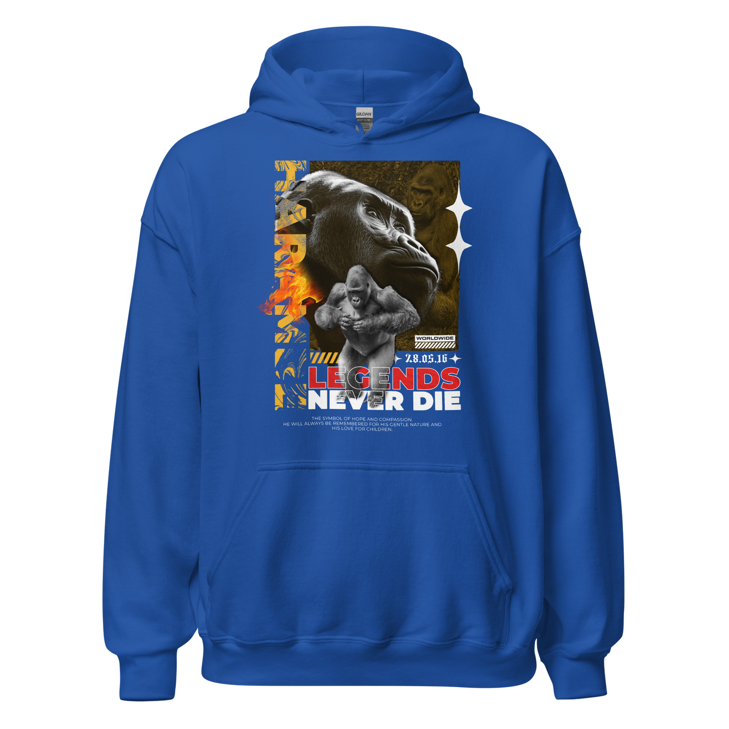 HARAMBE Unisex Hoodie - Dark