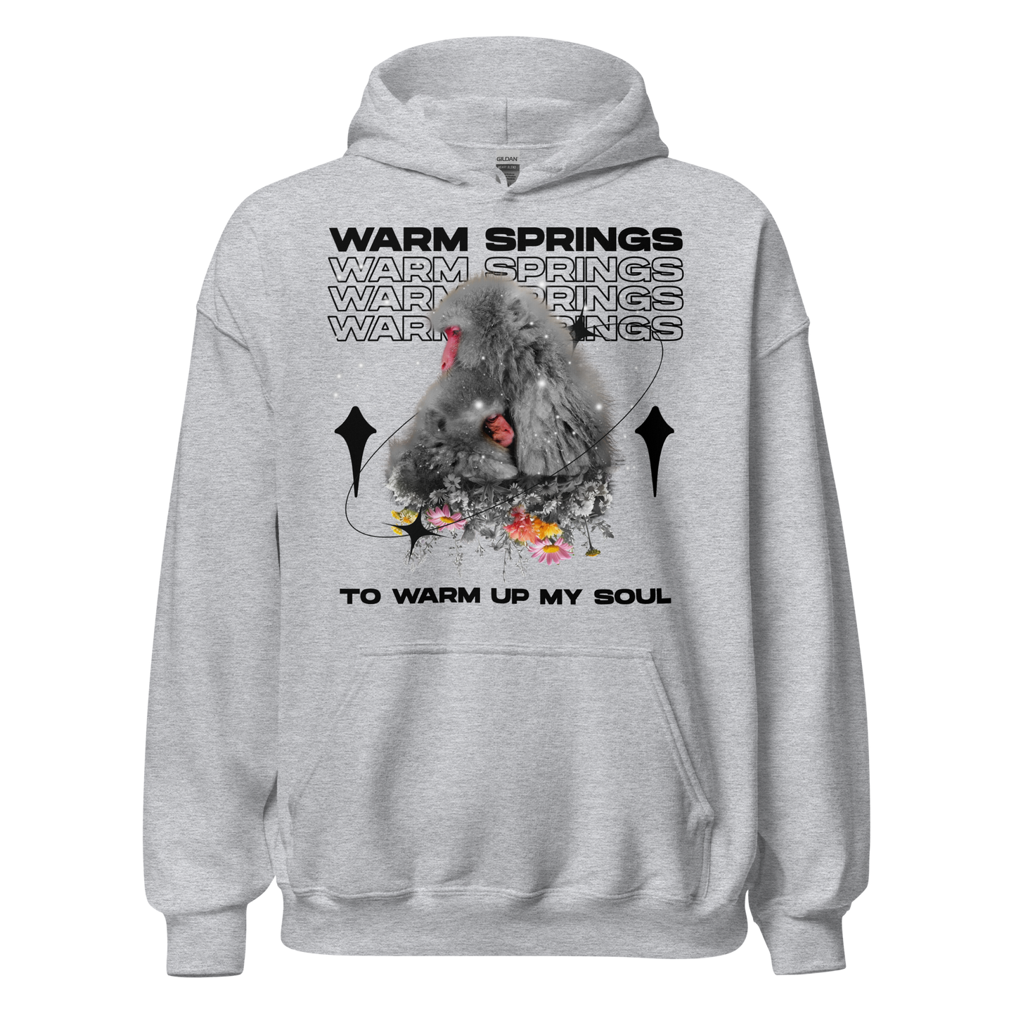 WARM SRPINGS Unisex Hoodie - Light