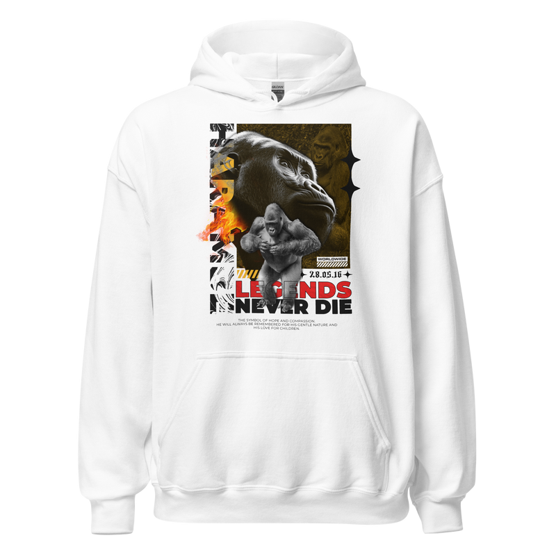 HARAMBE Unisex Hoodie - Light